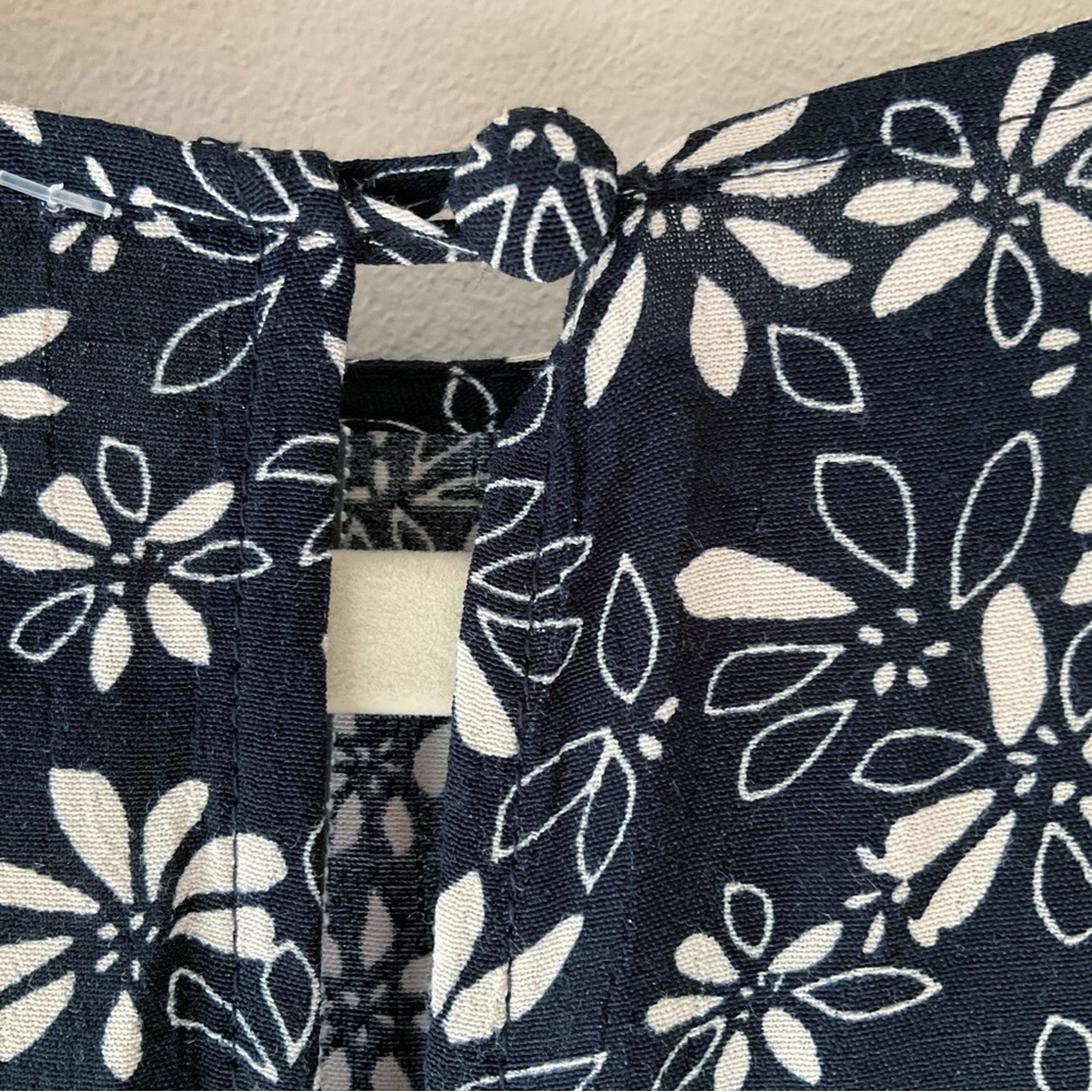 Free People Black Floral Midi Dress - Picture 6 of 10